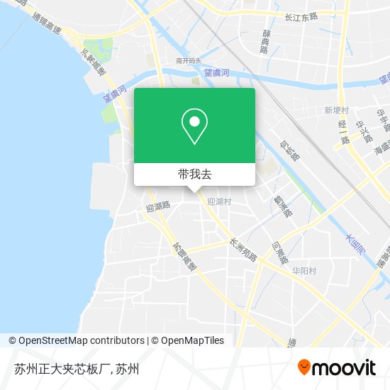 苏州正大夹芯板厂地图