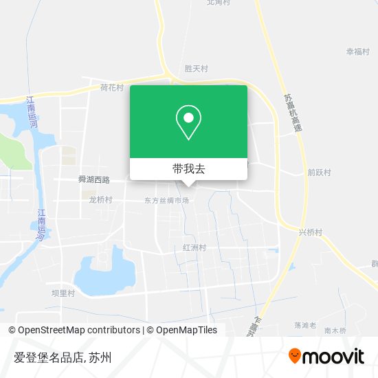 爱登堡名品店地图