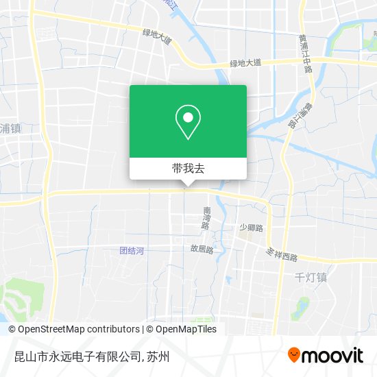 昆山市永远电子有限公司地图