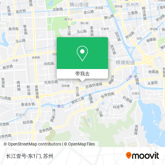 长江壹号-东1门地图