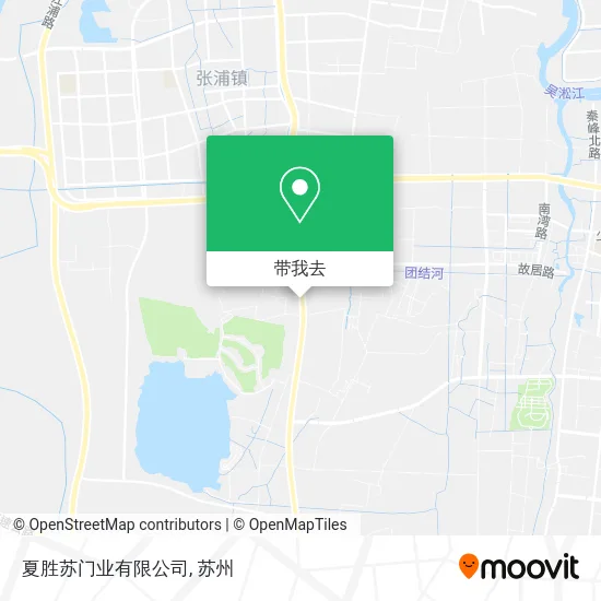 夏胜苏门业有限公司地图