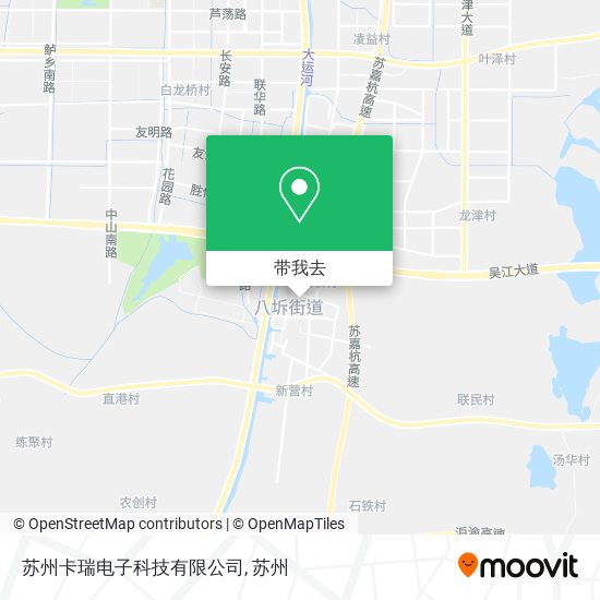 苏州卡瑞电子科技有限公司地图