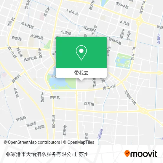张家港市天怡消杀服务有限公司地图