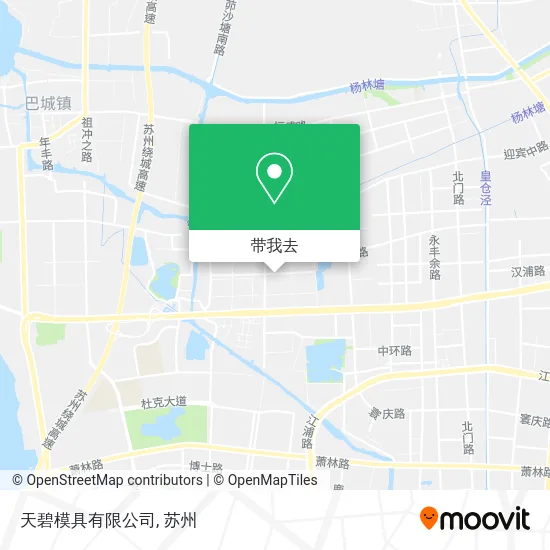 天碧模具有限公司地图