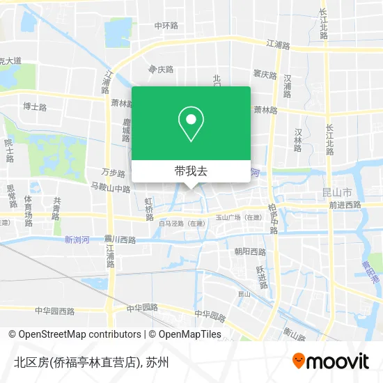北区房(侨福亭林直营店)地图