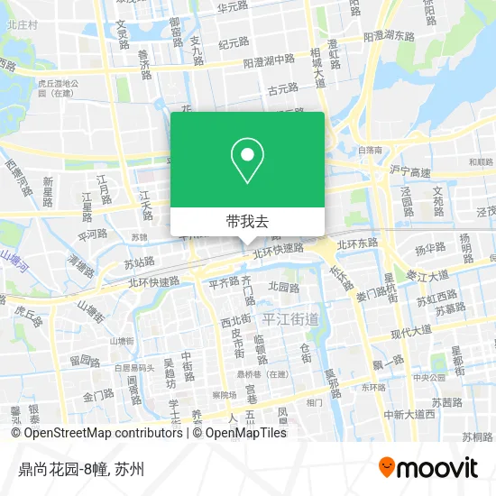 鼎尚花园-8幢地图