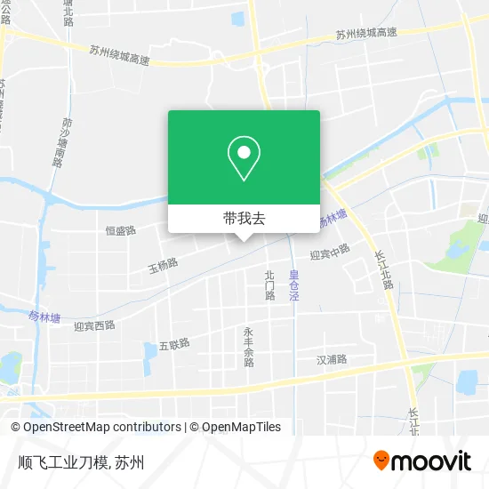 顺飞工业刀模地图