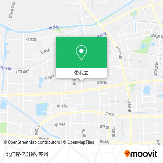 北门路亿升路地图
