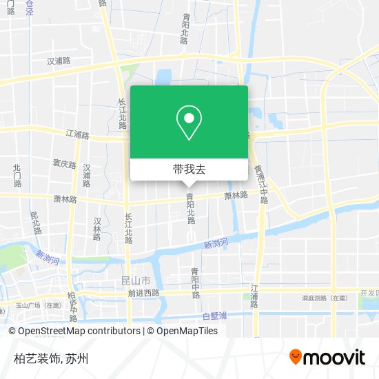 柏艺装饰地图