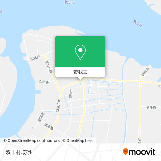 双丰村地图