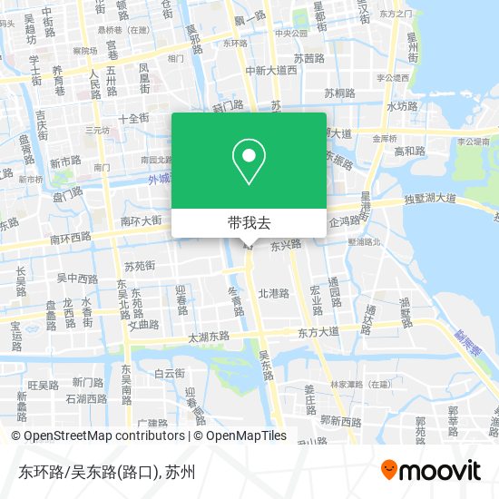 东环路/吴东路(路口)地图