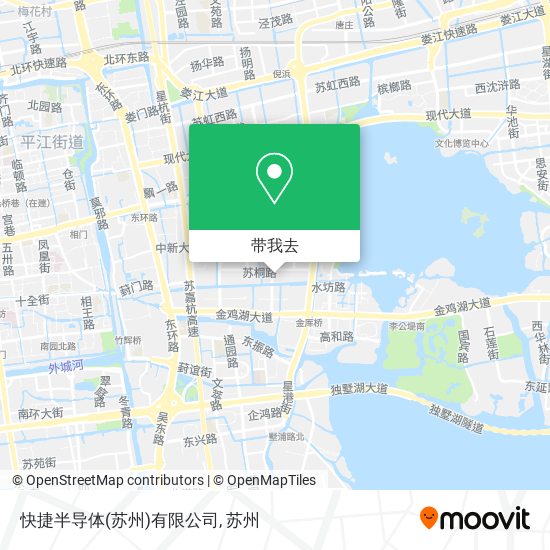 快捷半导体(苏州)有限公司地图