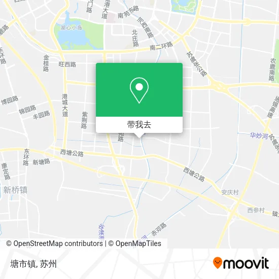 塘市镇地图