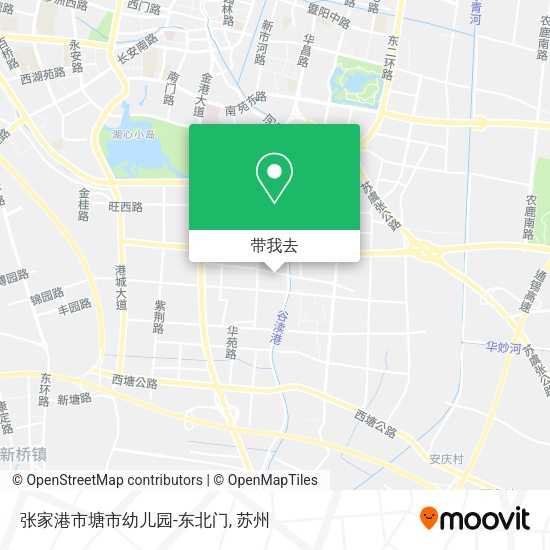 张家港市塘市幼儿园-东北门地图