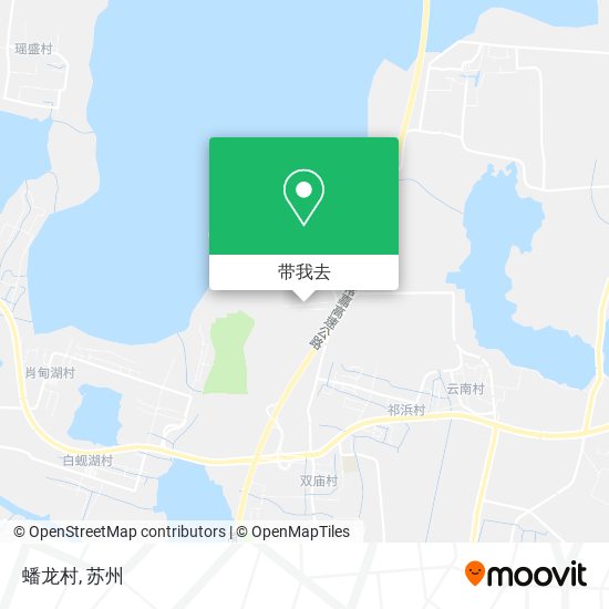 蟠龙村地图