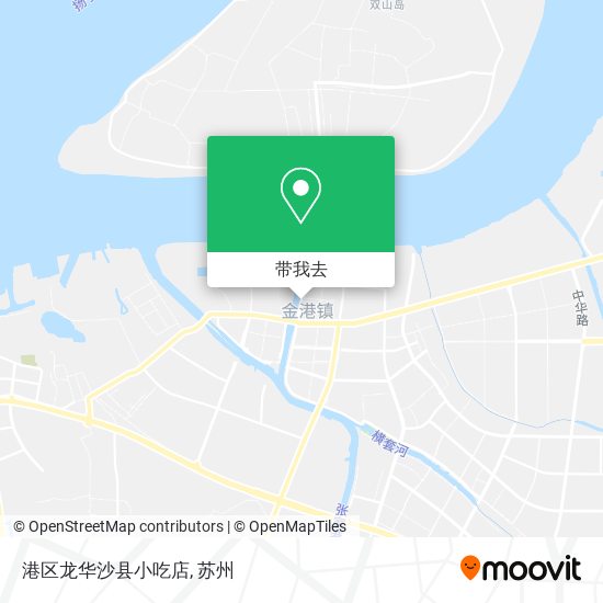 港区龙华沙县小吃店地图