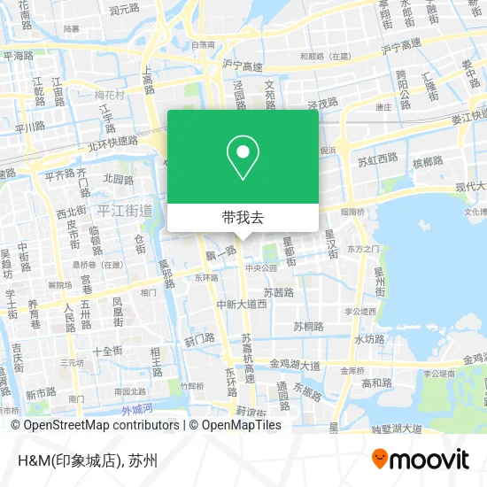 H&M(印象城店)地图