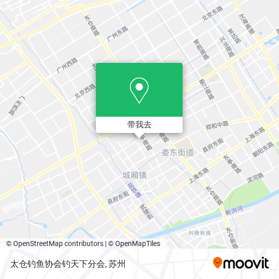 太仓钓鱼协会钓天下分会地图