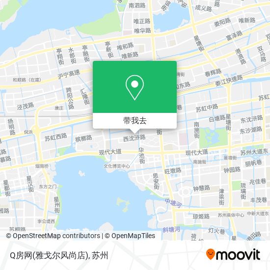 Q房网(雅戈尔风尚店)地图