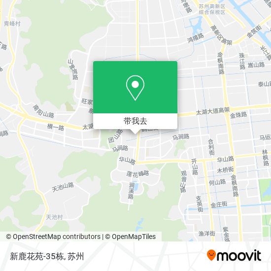 新鹿花苑-35栋地图