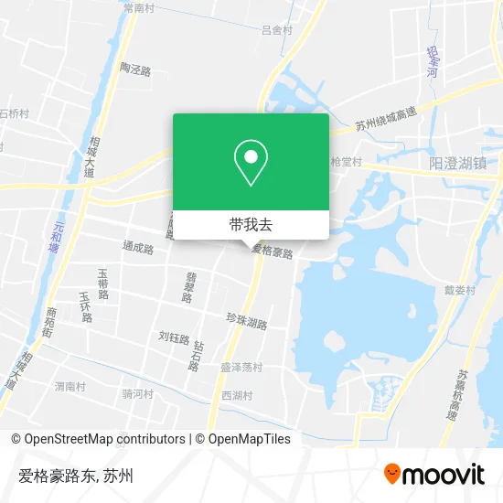 爱格豪路东地图