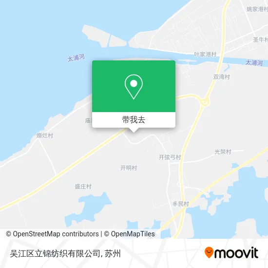 吴江区立锦纺织有限公司地图