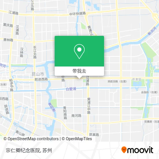 宗仁卿纪念医院地图