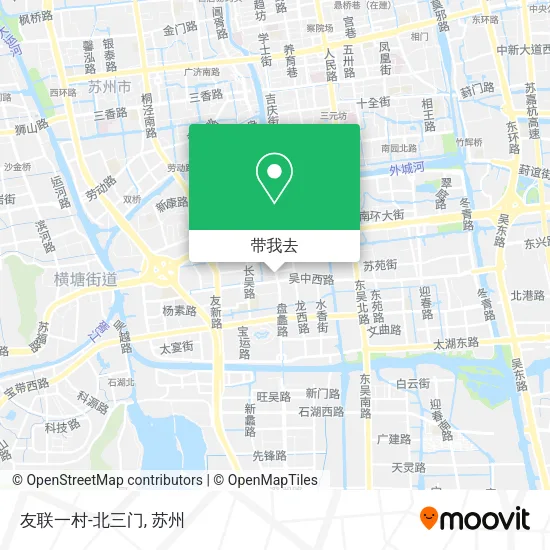 友联一村-北三门地图