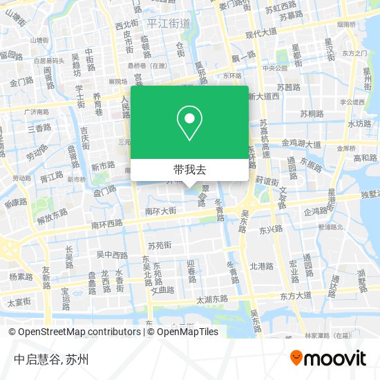中启慧谷地图