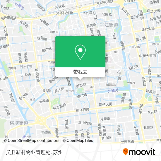 吴县新村物业管理处地图