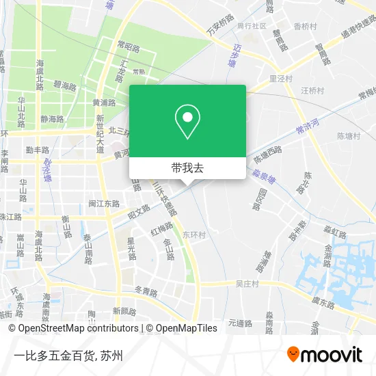 一比多五金百货地图
