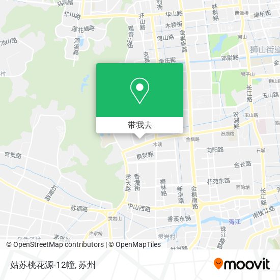 姑苏桃花源-12幢地图