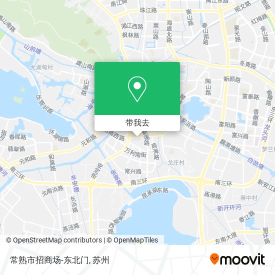 常熟市招商场-东北门地图