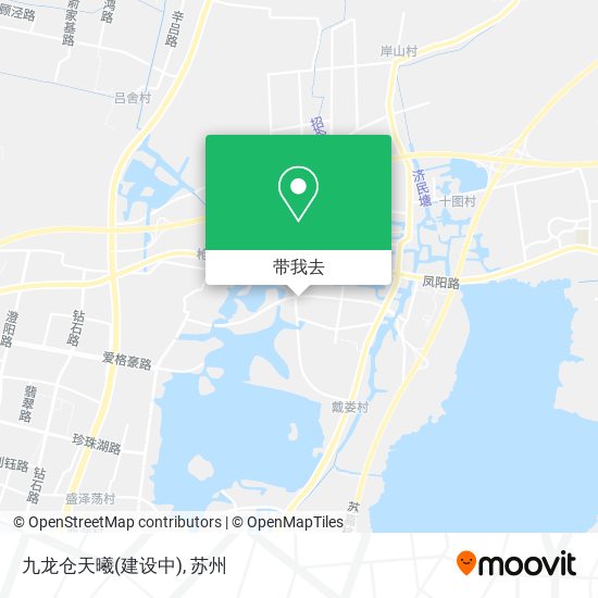 九龙仓天曦(建设中)地图