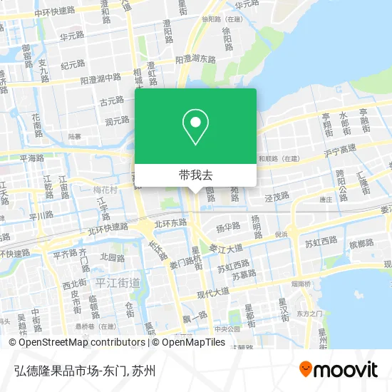 弘德隆果品市场-东门地图