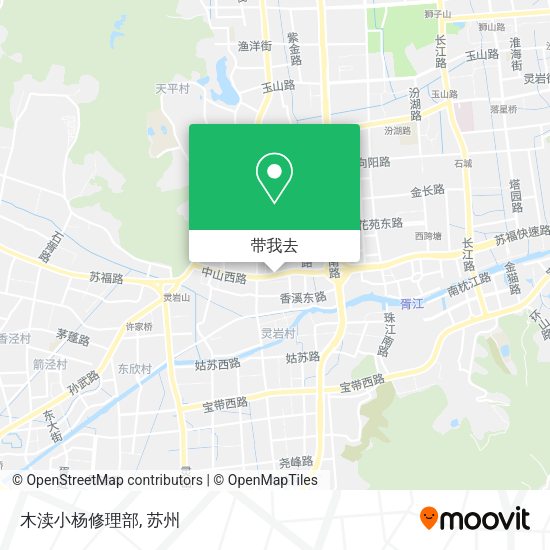 木渎小杨修理部地图