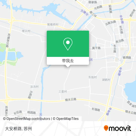 大安桥路地图