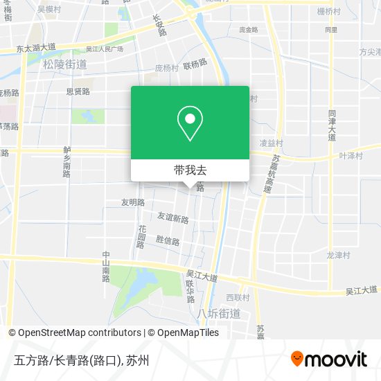 五方路/长青路(路口)地图