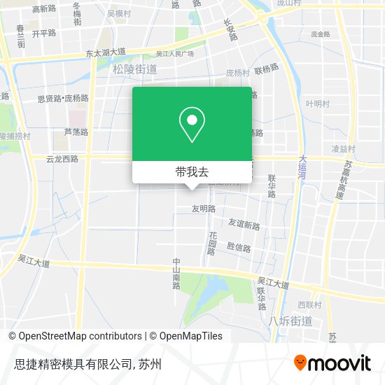 思捷精密模具有限公司地图