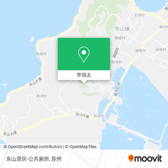 东山景区-公共厕所地图