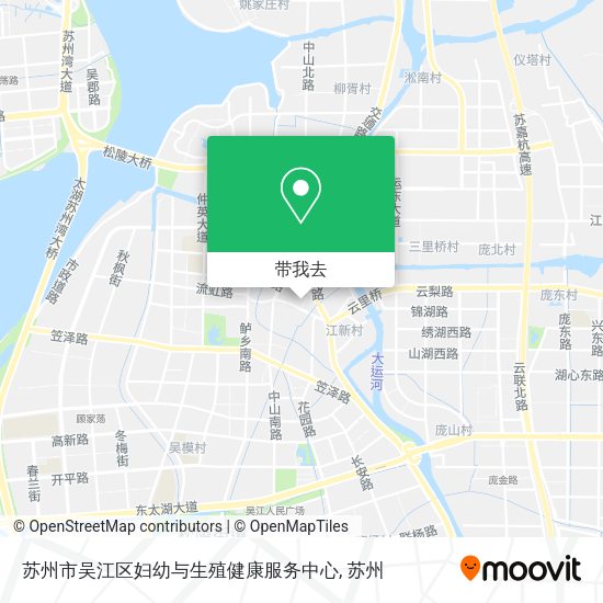 苏州市吴江区妇幼与生殖健康服务中心地图