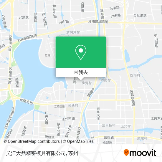 吴江大鼎精密模具有限公司地图