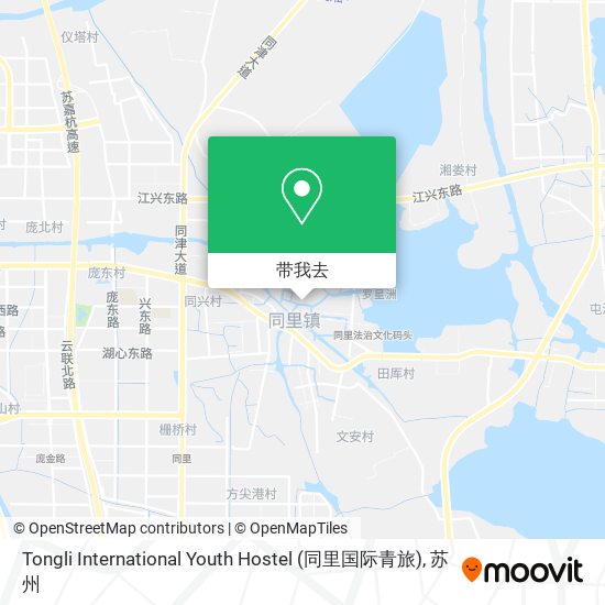Tongli International Youth Hostel (同里国际青旅)地图