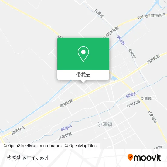 沙溪幼教中心地图