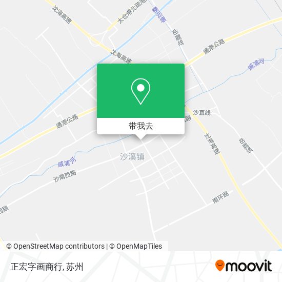 正宏字画商行地图