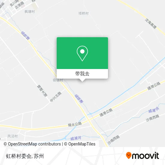 虹桥村委会地图