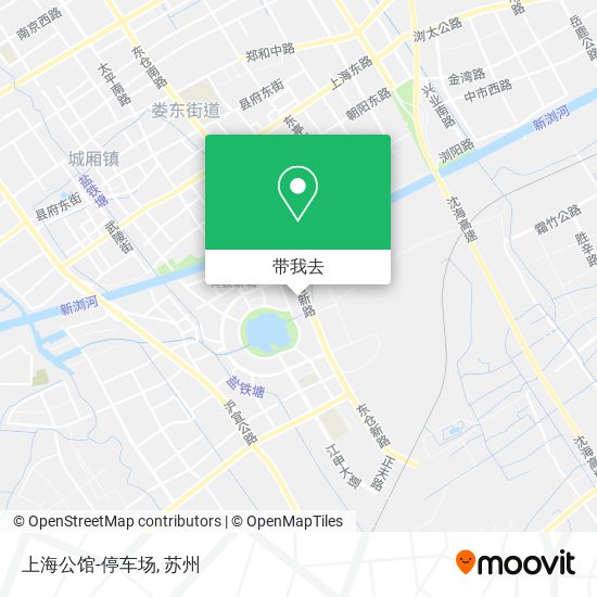 上海公馆-停车场地图