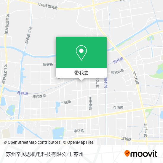 苏州辛贝思机电科技有限公司地图