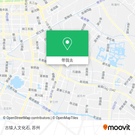 古猿人文化石地图