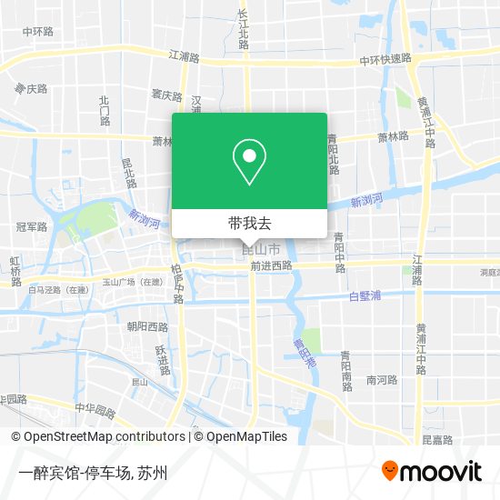 一醉宾馆-停车场地图